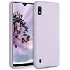 kwmobile Custodia Compatibile con Samsung Galaxy A10 Cover - Back Case per Smartphone in Silicone TPU - Protezione Gommata - nuvola viola