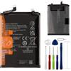 E-yiiviil HB486591EHW - Batteria di ricambio da 5000 Ah/3,91 V, compatibile con Honor 90, 90 Pro, REA-AN00, REA-NX9 con strumenti