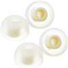 AZLA SednaEarfit MAX Standard 2 paia (L) - Cuscinetti auricolari per cuffie wireless - Cuscinetti di ricambio per cancellazione del rumore - Cuscinetti compatibili con Sony, Samsung, Beats, JLab