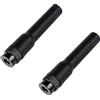 Retevis RT20 Morbida Walkie Talkie Antenna SMA-M Doppia Banda VHF/UHF Compatibile con Ricetrasmittenti Retevis RT3 RT3S RT87 RT81 RT82 RT83 Baofeng UV-3R YAESU TYT WOUXUN (2 Pezzi)