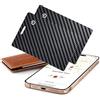 QUICKHORSE [Certificato Apple MFi] Confezione da 2 carte tracker con Apple Find My (solo iOS) Ricaricabili Air Tracker Tag Bluetooth Wallet Finder IP68 impermeabile GPS Tracker Trova oggetti per chiavi, borse