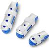 AYBUY Stecche per Dita, 3 Pezzi Stecche Dita Regolabili, misure per immobilizzare le dita degli con cinghie in spugna morbida, Tutore Dito Finger Splints per Medio, Indice, Anulare, Mignolo