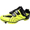 Youngtie Scarpe da Ciclismo MTB per Uomo Donna Scarpe da Mountain Bike Traspirante Antiscivolo Compatibile con Tacchette da Corsa SPD e Pedale di Blocco Green 240