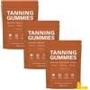 Générique Gummies Self-Tanning for Women, Self Tanning Prolongs Accelerates Tanning, Vegan Sugar Free Carotene Long-Lasting Tan Complexion Pelle sana e radiosa, supporto alla vitalità e idratazione per un