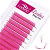 FADVAN Extension Ciglia 0.07mm D Curl Lunghezza Mista 15-20mm 2D 3D 5D 10D 12D rosa Extension Ciglia Professionali Easy Fan Ciglia Volume (rosa 0.07 D Mix(15-20)