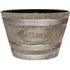 GROWSCAPE GARDENGOODZ Classic Home & Garden Garedengoodz 74 Whiskey Barrel Planter Quercia Anticata, 22,9 cm