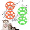 GrünWerk Set di 4 Togli Peli Cani e Gatti in Silicone