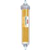 AMTRA CARTUCCIA OSMOSIS SYSTEM 190 - Cartuccia anti silicati in resina per acquario, post osmosi a viraggio di colore per la rimozione completa di SiO4 dell'acqua osmotica