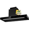 Kompatic Riva 90 KRV90BI Cappa da Incasso 90 cm, 800 m³/h, Brushless, Classe A+++, Filtri Baffle, Touch, Boost/Super Boost, Uscita Verticale/Orizzontale, Nero Opaco