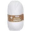 Glorex 5 1001 00 - Lana premium in 100% acrilico, facile da lavorare, versatile, calda, morbida, non graffiata, 50 g, ca. 140 m, bianco