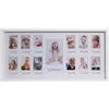 BD ART 23 x 50 cm Cornice multipla - I Mio Primo Anno-per 12 foto 5 x 7 cm e 1 foto 9 x 13 cm, Bianco