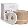 Maison Berger Diffusore di profumo elettrico da viaggio senza fili con ricarica, diffusore in ceramica, da 6 a 8 settimane - 2 modalità di diffusione (sabbia)