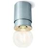 twister LIGHTING Plafoniera E27 in alluminio - portalampada da soffitto brevettato
