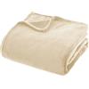 Generico Plaid Coperta Soffice Pile Caldo Letto Divano Colori Moderni Mod.PLAID MORBIDO 130X160 BEIGE