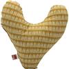 POWER INN Cuscino per petto Hope, circa 32 x 34 cm, per alleviare il dolore dopo mastectomia, morbido cuscino per avambraccio o ascelle, 100% cotone (beige - piume)