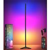 Zaxiva Lampada da Terra LED,Lampada RGB da Terra Piantana Lampada da Terra Telecomando e Bluetooth APP,16 Milioni Colori,Musica Sincronizzazione e Timer,Terra RGB Dimmerabile per Sala Giochi,Soggiorno