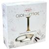 Generico Confetti CRISPO a Forma di Cuore con Stampa Lettera 'I' 250 gr Bianco.