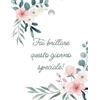 Tecnografica Etichette per Scintille Luminose, Cartoncini Decorativi per Matrimonio, Nozze, Taglio Torta, Anniversario, Compleano, Decorazioni per Feste (12 - Foglie e Fiori Rosa, 100)