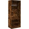 Generico Armadio Rovere Fumo 80x50x200 cm in Legno Multistrato,Mobili,Armadietti e portaoggetti,Armadi-3307697