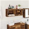 Generico Mobile da Bagno Legno Antico 100x25x40 cm in Truciolato,Marrone,16kg,860110