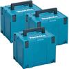 Makita MAKPAC 4 Valigia Valigietta Impilabile 395x295x315mm 3pz