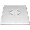 nextradeitalia 1PEZZO CHIUSINO CON SIFONE CENTRALE cm 30 x 30