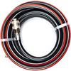CIMA TECHNOLOGY HOSES AND SPIRALS Tubo flessibile per aria compressa in PVC retinato Ø 10 x 15 mm lunghezza 10 mt completo di raccordi ad attacco rapido universale. 100% Made in Italy