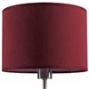 PARALUMI NENCINI PARALUME CILINDRO TELETTA DIAMETRO 40CM COLORE BORDEAUX ATTACCO E27 40W 9078