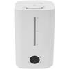 Beaudreaul Umidificatore a nebbia calda e fredda, 6 l, umidificatore per la casa con design touch Control, doppio ugello girevole a 360°, per camera da letto, soggiorno, cameretta dei bambini, ecc. (bianco)