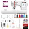 PooLin EOC05 embbroidery macchina - Macchina da ricamo elettronica - Touch screen LCD 7″, cornici 10×10 cm e 10×23,5 cm, importazione di modelli USB/Wi-Fi, ideale per principianti ed esperti