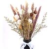 LZGS Go Swing Bands Fiori secchi decorativi Bouquet Erba Della Pampas Decorative 40-44 cm di fiori secchi naturali fai da te Ideale per il soggiorno Boho Camera da letto e vasi (LZGSGO-0103)