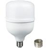 VR VETRINEINRETE Vetrineinrete® Lampadina LED 2 in 1 E27 con Adattatore E40, 60W, Luce Fredda 6500K, 7300lm, Fascio 220°