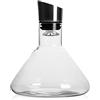 PORFOYO Decanter Per Vino, Vino Decanter, Decantatore Di Vino Aeratore, Aeratore Vino, Caraffa Vino Con Filtro Aeratore In Vetro, Accessorio Per Vino Di Lusso Per Regalo Per Gli Amanti Del Vino, 1500 Ml