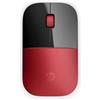 HP Z3700 Mouse Wireless, Sensore Preciso, Tecnologia LED Blue, 1200 DPI, 3 Pulsanti, Rotella Scorrimento, Ricevitore USB Wireless 2.4 GHz Incluso, Design Pratico e Confortevole, Rosso