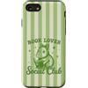 Animal Print Cute And Fun Custodia per iPhone SE (2020) / 7/8 Capybara Bookish Tea Matcha Book Lover Social Club