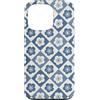 generic Custodia per iPhone 13 Pro Motivo con fiori di ciliegio Sakura blu indaco