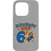 Paw Patrol Custodia per iPhone 15 Pro Ufficiale Paw Patrol Birthday Boy Chase Football Age 6