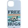 Funny Mexican Wrestling Masks Combat Spo Custodia per iPhone 15 Plus Wrestling Abbracci Gratis Citazione Divertente Lucha Libre Wrestler Messicano
