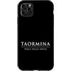 Beautiful Italy Holiday Shirts Custodia per iPhone 11 Pro Max Taormina Sicilia Italia Perla dello Ionio