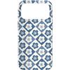 generic Custodia per iPhone 17 Pro Max Motivo con fiori di ciliegio Sakura blu indaco