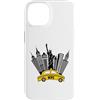NYC New York Costume Yellow Cab Taxi App Custodia per iPhone 14 New York City taxi giallo skyline NYC per donne uomini bambini
