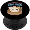 Cute Dumpling Designs Carino Kawaii Dim Sum Amante Gnocchi Al Vapore Foodie PopSockets PopGrip Adesivo