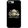 Desert Humor Italiano Custodia per iPhone 7 Plus/8 Plus Agif Al Aviv Scritta rovescia Grafica ironica divertente