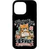 Jimbeels Custodia per iPhone 14 Pro Max Piccolo gatto grande programma frase ironica retro