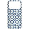 generic Custodia per iPhone 17 Pro Motivo con fiori di ciliegio Sakura blu indaco
