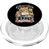 Jimbeels Piccolo gatto grande programma frase ironica retro PopSockets PopGrip per MagSafe