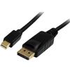 StarTech.com Cavo Mini DisplayPort a DisplayPort 1.2 da 1m, Adattatore 4K x 2K UHD, Video per Monitor Mini DP a DP, Convertitore mDP/DP, MDP2DPMM1M