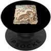 Japanese Tiger Cherry Blossom Woodblock Albero di ciliegio giapponese tigre fiore vintage Sakura PopSockets PopGrip Adesivo