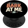 Kennel Tech Dog Daycare Worker Animal Sh Regalo tecnico per cani assistente per la cura degli animali PopSockets PopGrip Adesivo