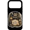 Jimbeels Custodia per iPhone 17 Pro Max Gufo lettura Libri prima del rumore